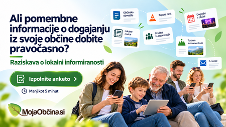 Vseslovenska raziskava o lokalni informiranosti občanov 10-2026